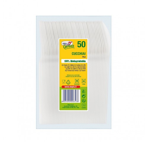 CUCCHIAI BIODEGR. ESTABIO       PZ.50X30