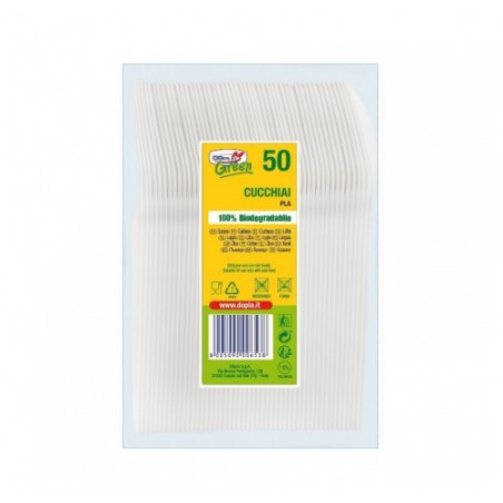CUCCHIAI BIODEGR. ESTABIO       PZ.50X30