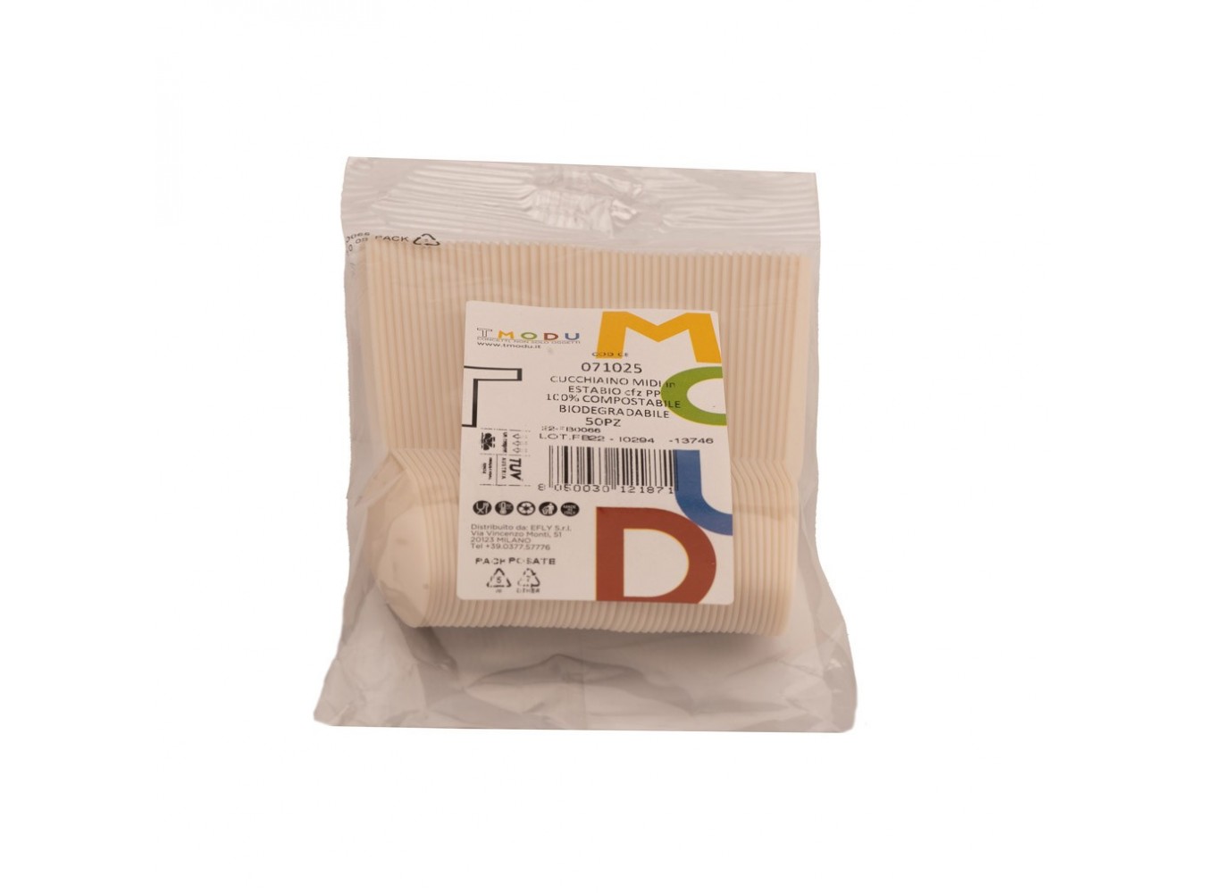 CUCCHIAINI BIODEGR. ESTABIO     PZ.50X40