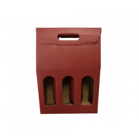 SCATOLA PORTA 3 BOTTIGLIE 270X90X385 N.1