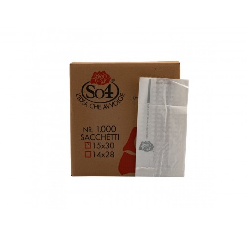 SACCHETTI BIANCHI 15X30          PZ.1000