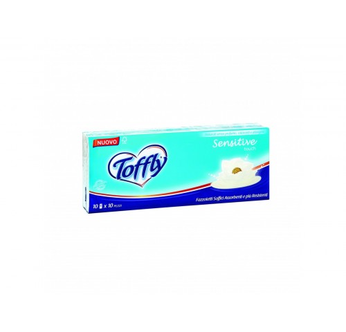FAZZOLETTI CARTA TOFFLY 4V PZ 10X10 N.25