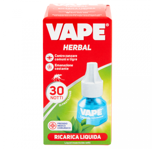 INSET. VAPE RICAR.LIQUIDA M/ZANZARE N.30
