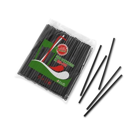 CANNUCCE NERE COCKTAIL CM.13,5 PZ.500X20