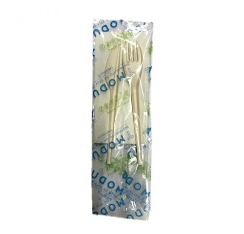 BIS POSATE BIODEGR. C/TOVAGLIOLO   N.600