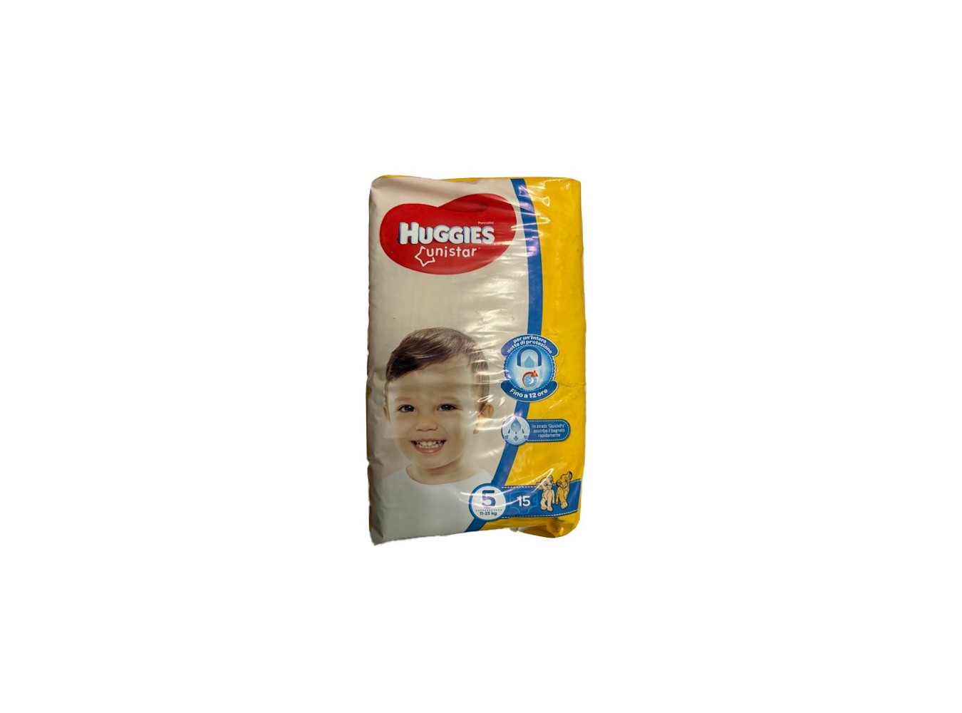 PANN.HUGGIES JR 11/25KG PZ.16        N.6