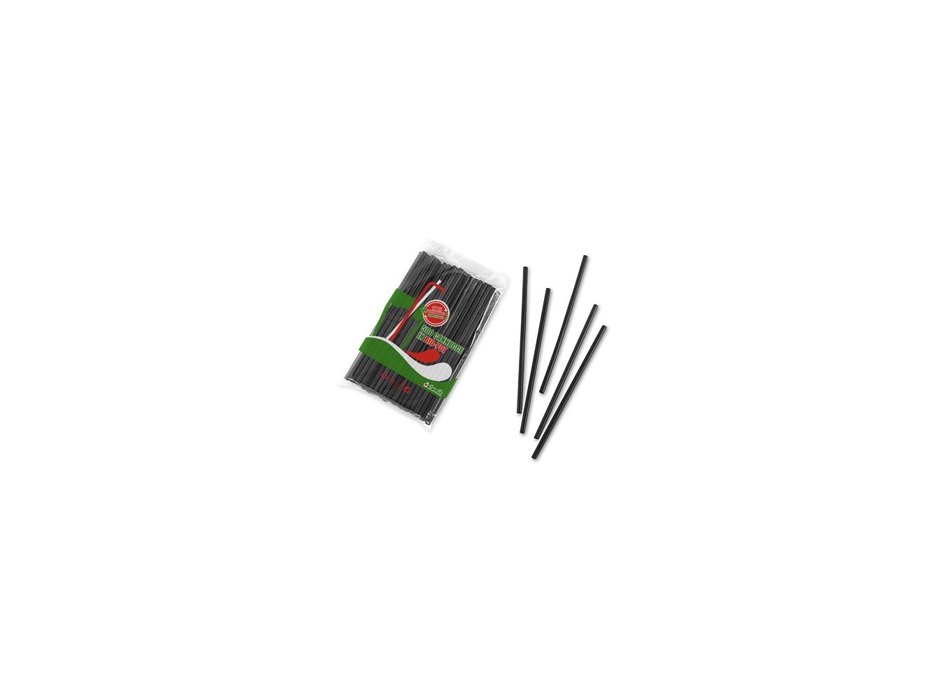 CANNUCCE NERE COCKTAIL CM.21   PZ.500X20