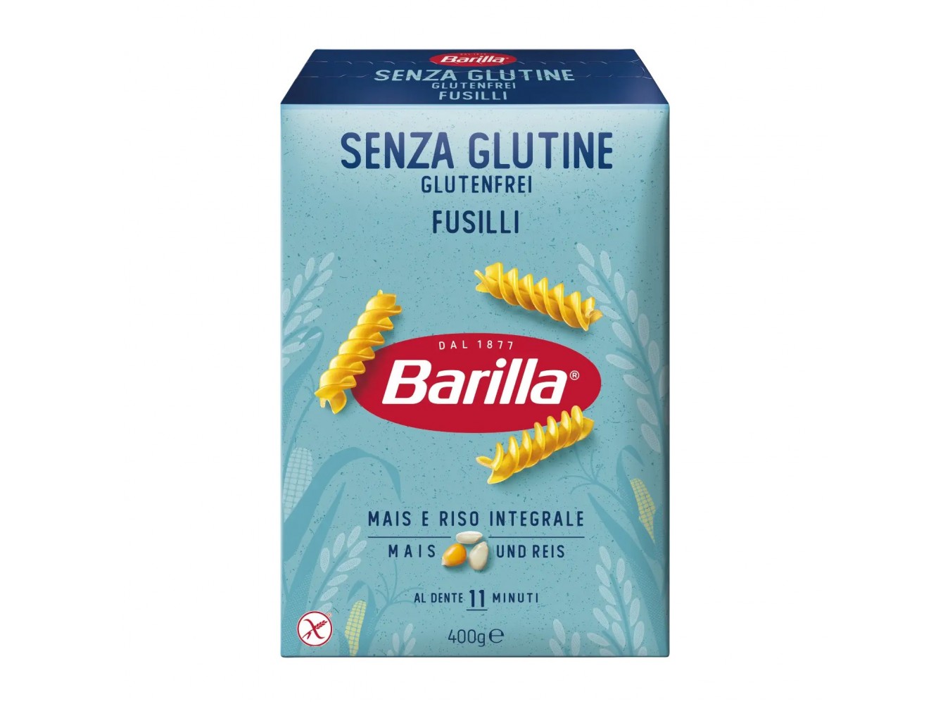 BARILLA S/GLUTINE FUSILLI      GR.400X14