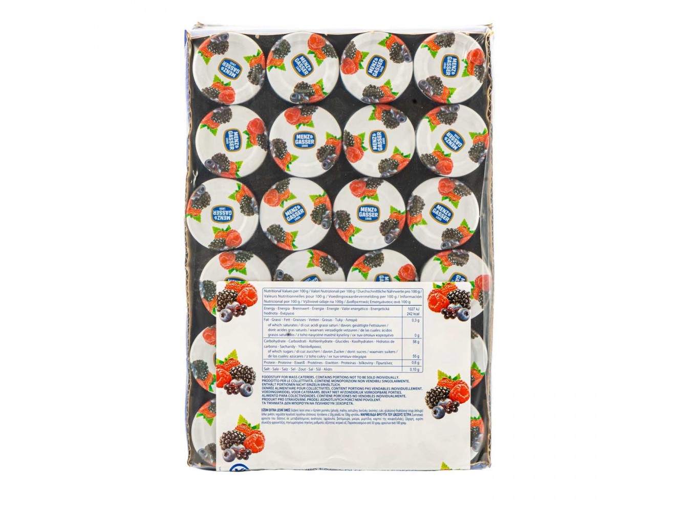 MINIPACK VETRO M&G FRUTTI BOSCO GR.28X48