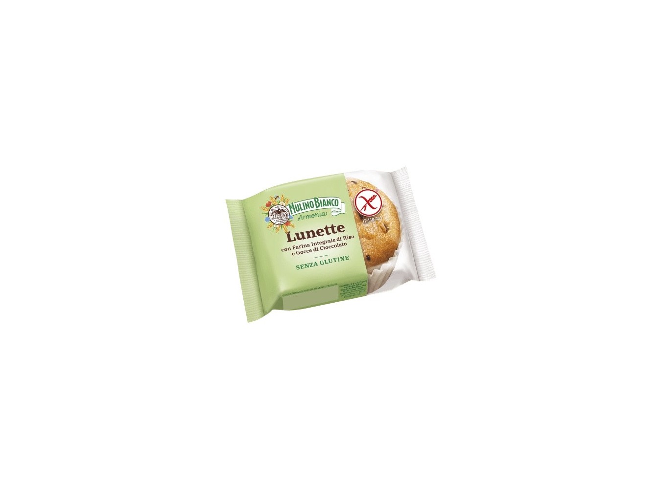 LUNETTE RISO/CIOCCOLATO S/GLUT. GR.140X6