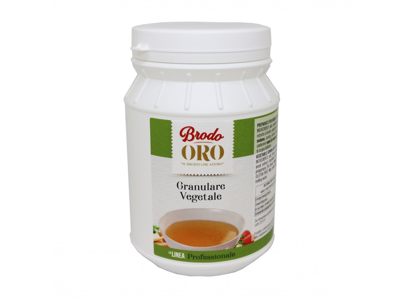 BRODO GRAN. VEGETALE BRODORO      KG.1X6