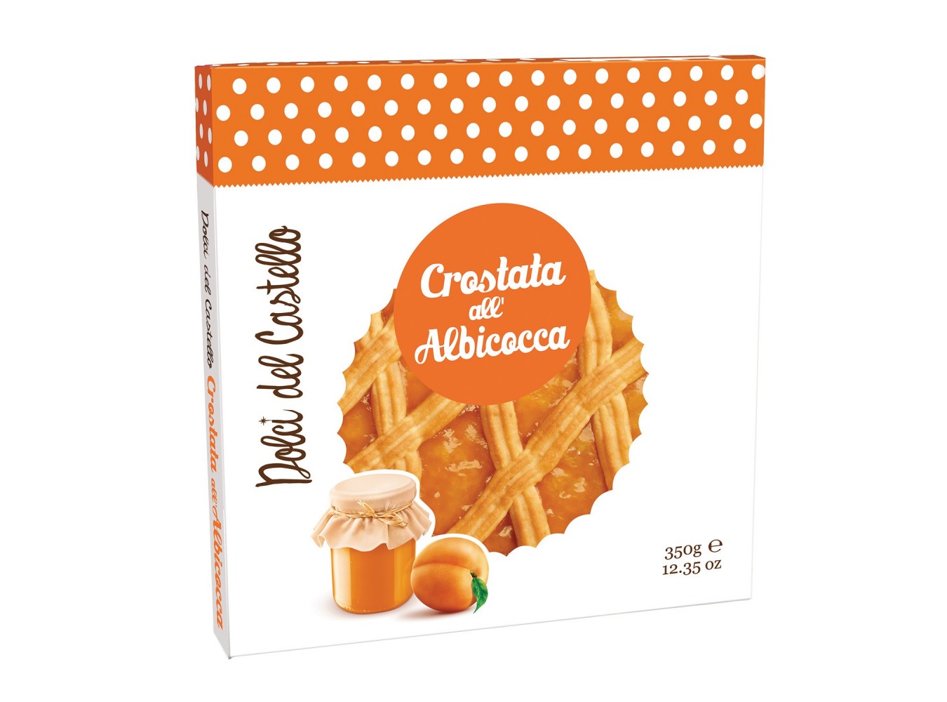 DOLCE CROSTATA ALBICOCCA VALDEN.GR350X12