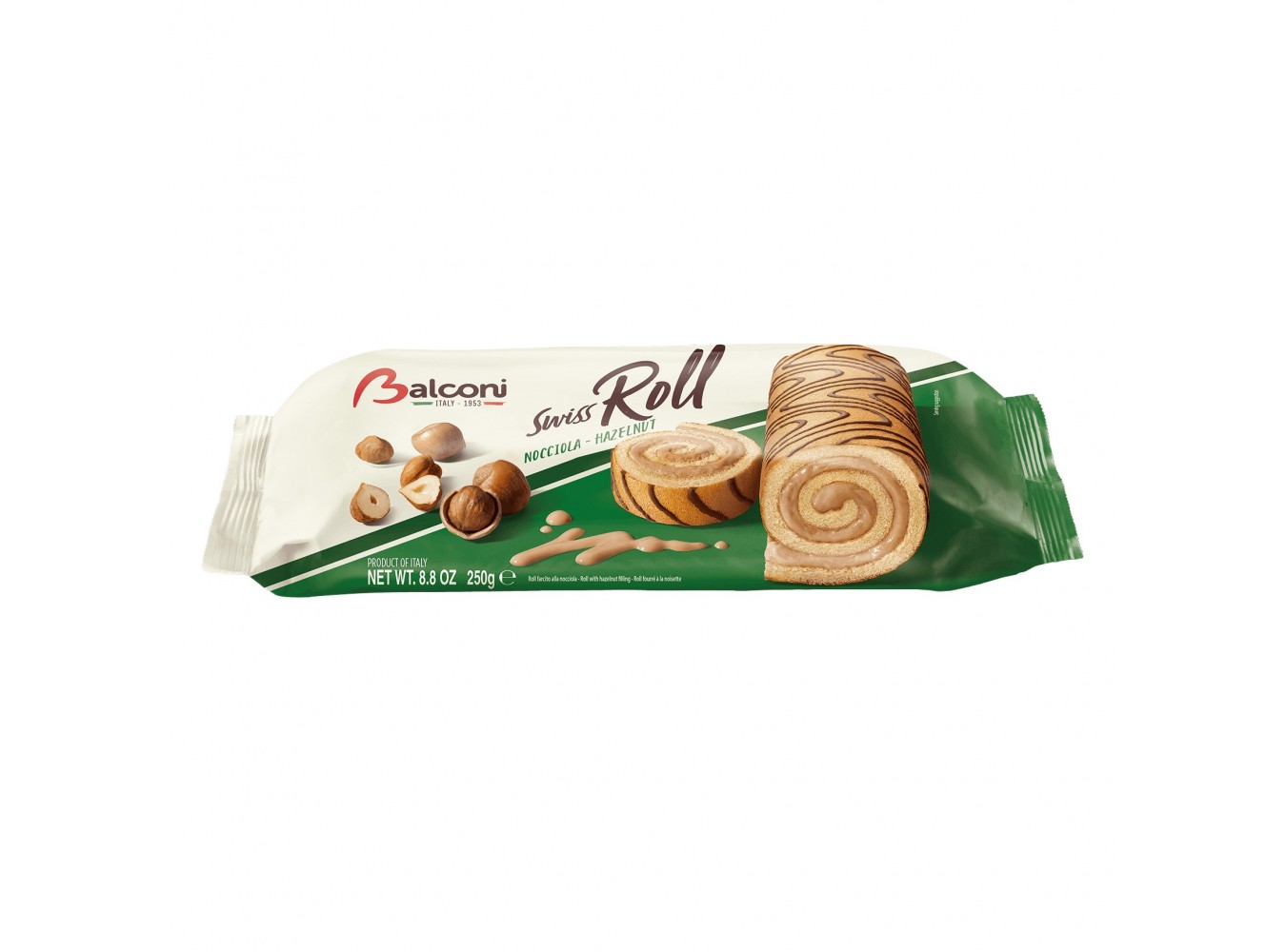 DOLCE TRONCO NOCCIOLA BALCONI  GR.250X12