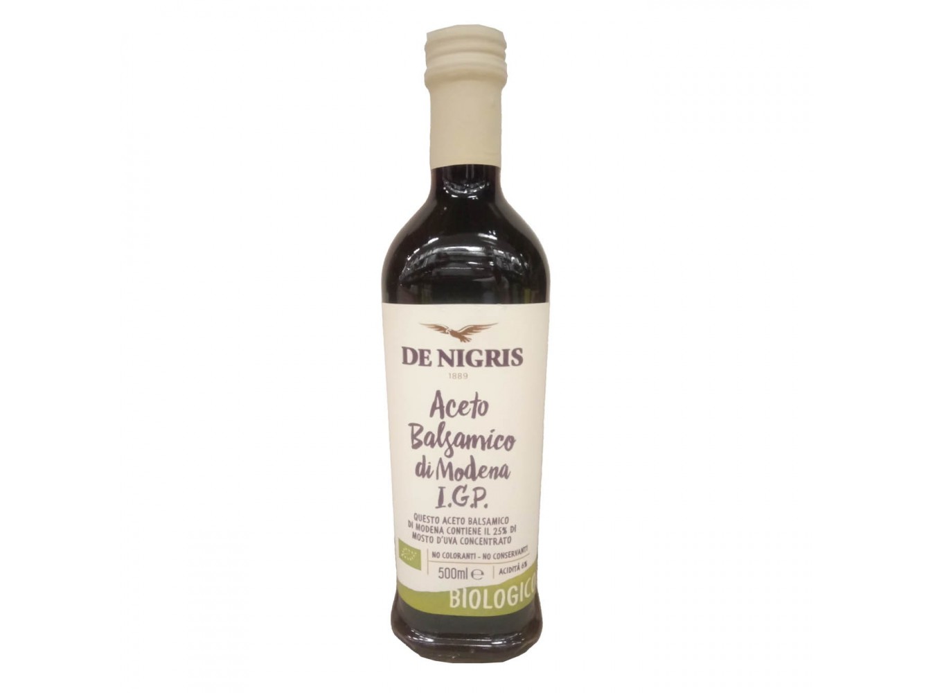 ACETO BALSAMICO MODENA IGP BIO  ML.500X6