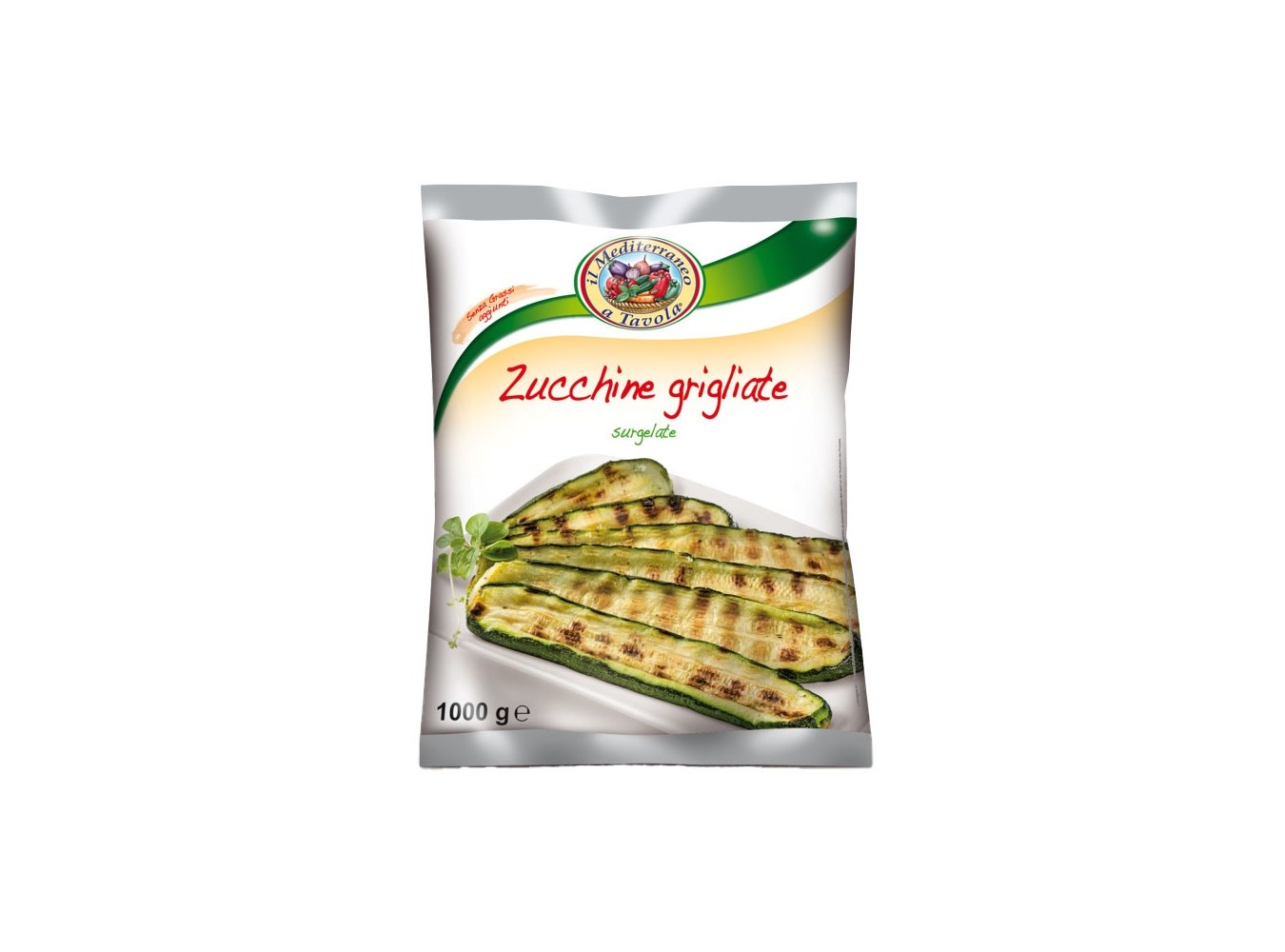ZUCCHINE A FETTE GRIGLIATE GIAS   KG.1X5