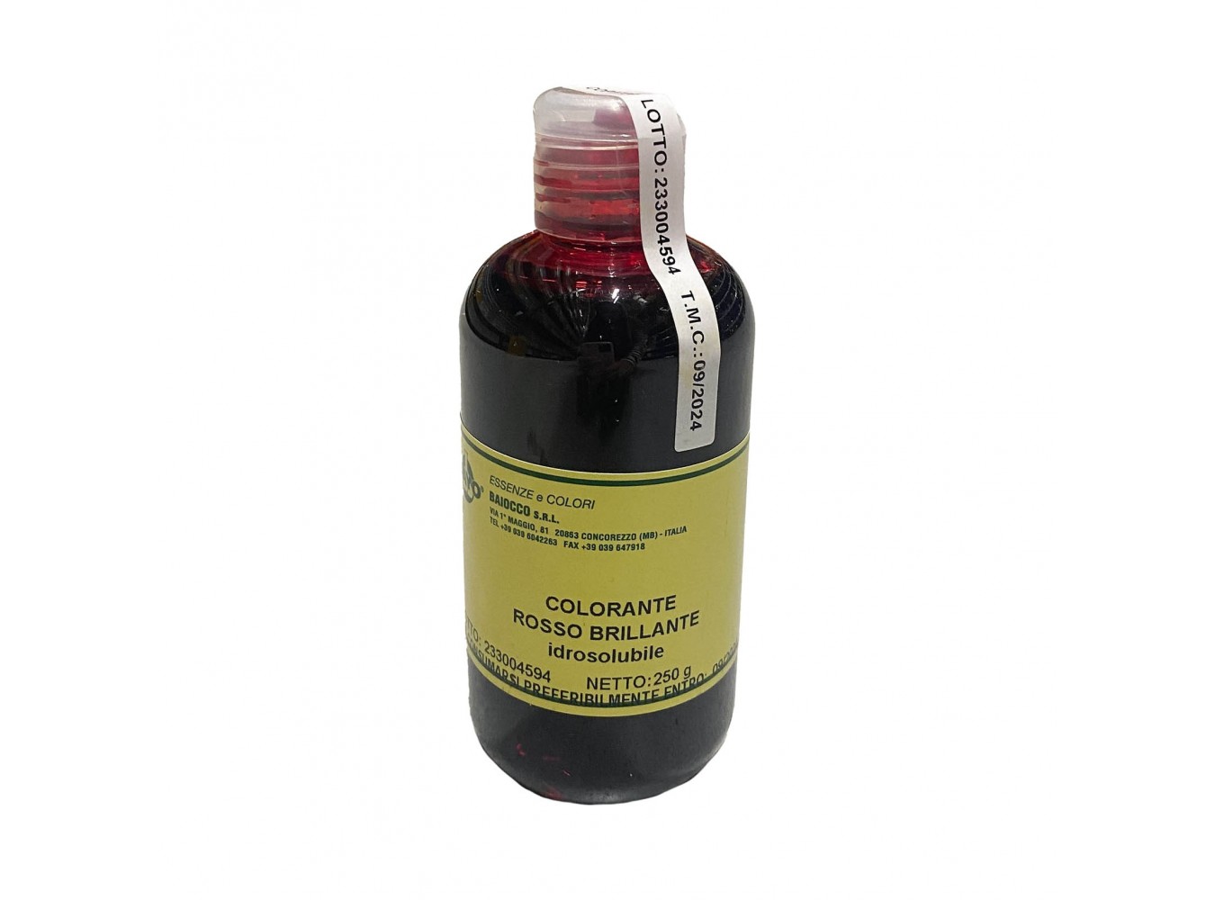 COLORE ALIM. IDROS. LIQ. ROSSO ML.250