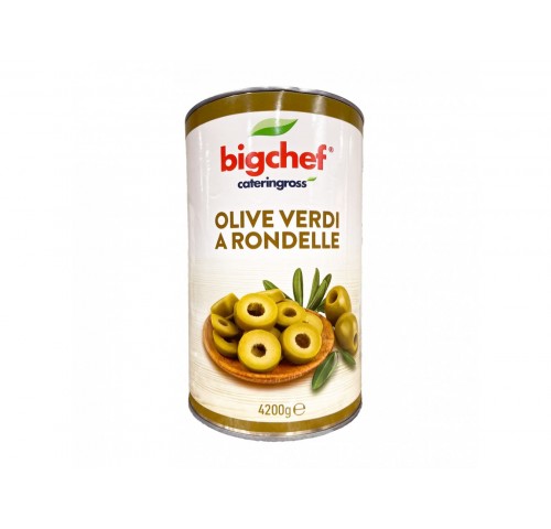 OLIVE VERDI RONDELLE BIG CHEF   KG.4,2X3