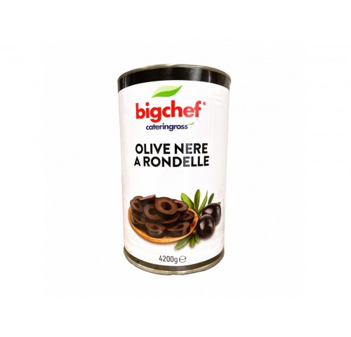 OLIVE NERE RONDELLE BIG CHEF    KG.4,2X3