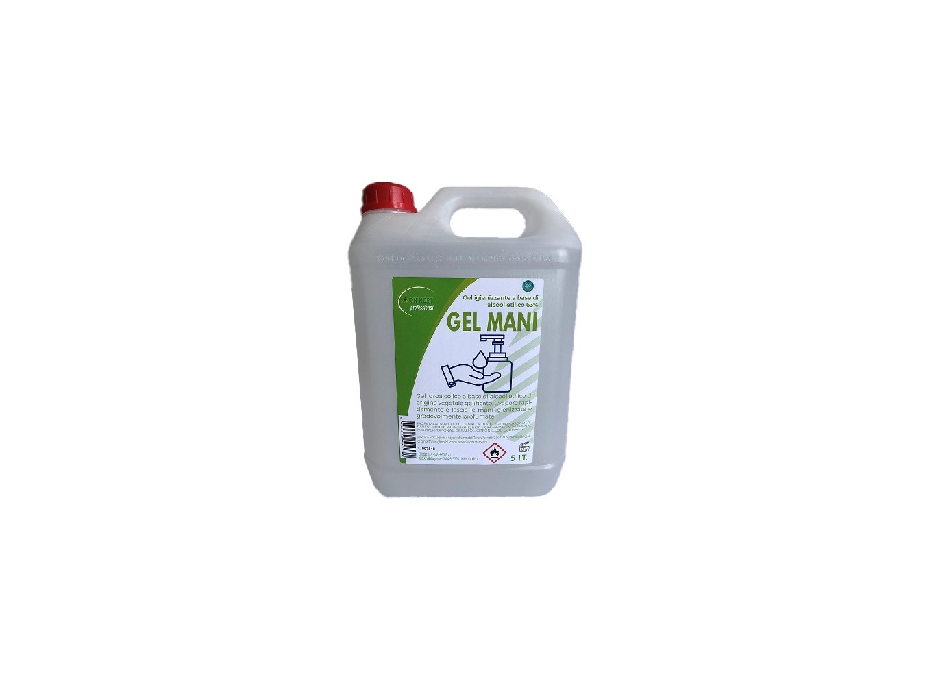 LAVAN GEL IGIENIZZANTE IDROALC.   LT.5X6