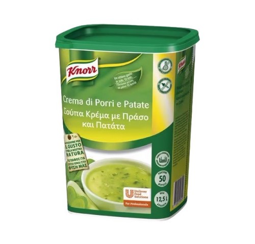 CREMA PORRI E PATATE KNORR      GR.975X6