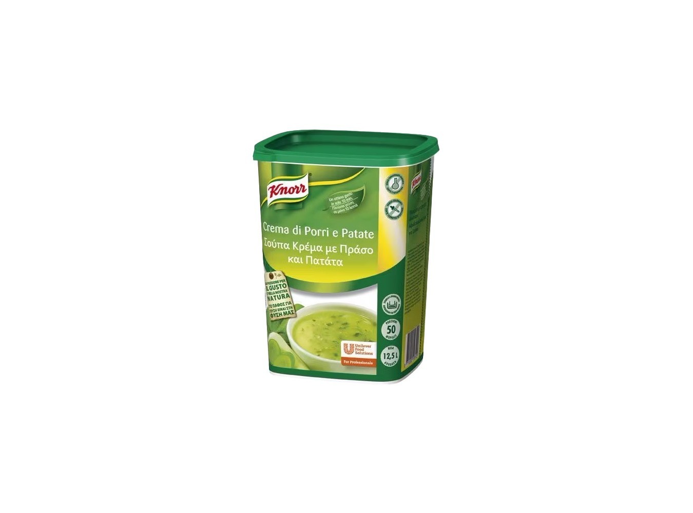 CREMA PORRI E PATATE KNORR      GR.975X6