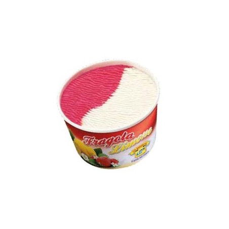 GELATO COPPETTA LIMONE/FRAGOLA  GR.55X30