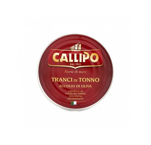 TONNO CALLIPO O.OLIVA YELLOWFIN GR.620X6