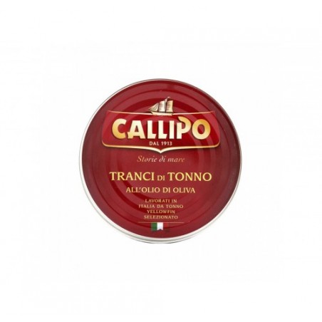 TONNO CALLIPO O.OLIVA YELLOWFIN GR.620X6