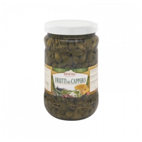 CAPPERI FRUTTO ACETO DEMETRA    KG.1,6X6