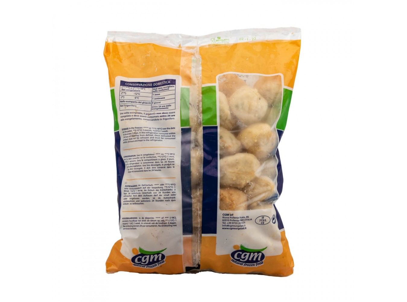 BOCCONCINI BACCALA' PASTEL CGM    KG.1X5