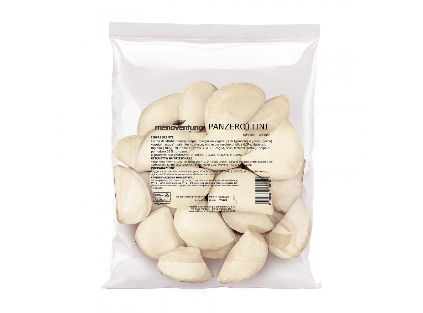 PANZEROTTI POM.MOZ. MENOVENTUNO    KG1X6