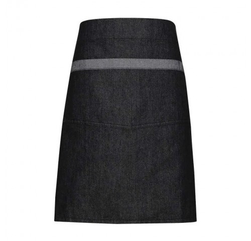 GREMBIULE DAVANTINO BLACK DENIM      N.1