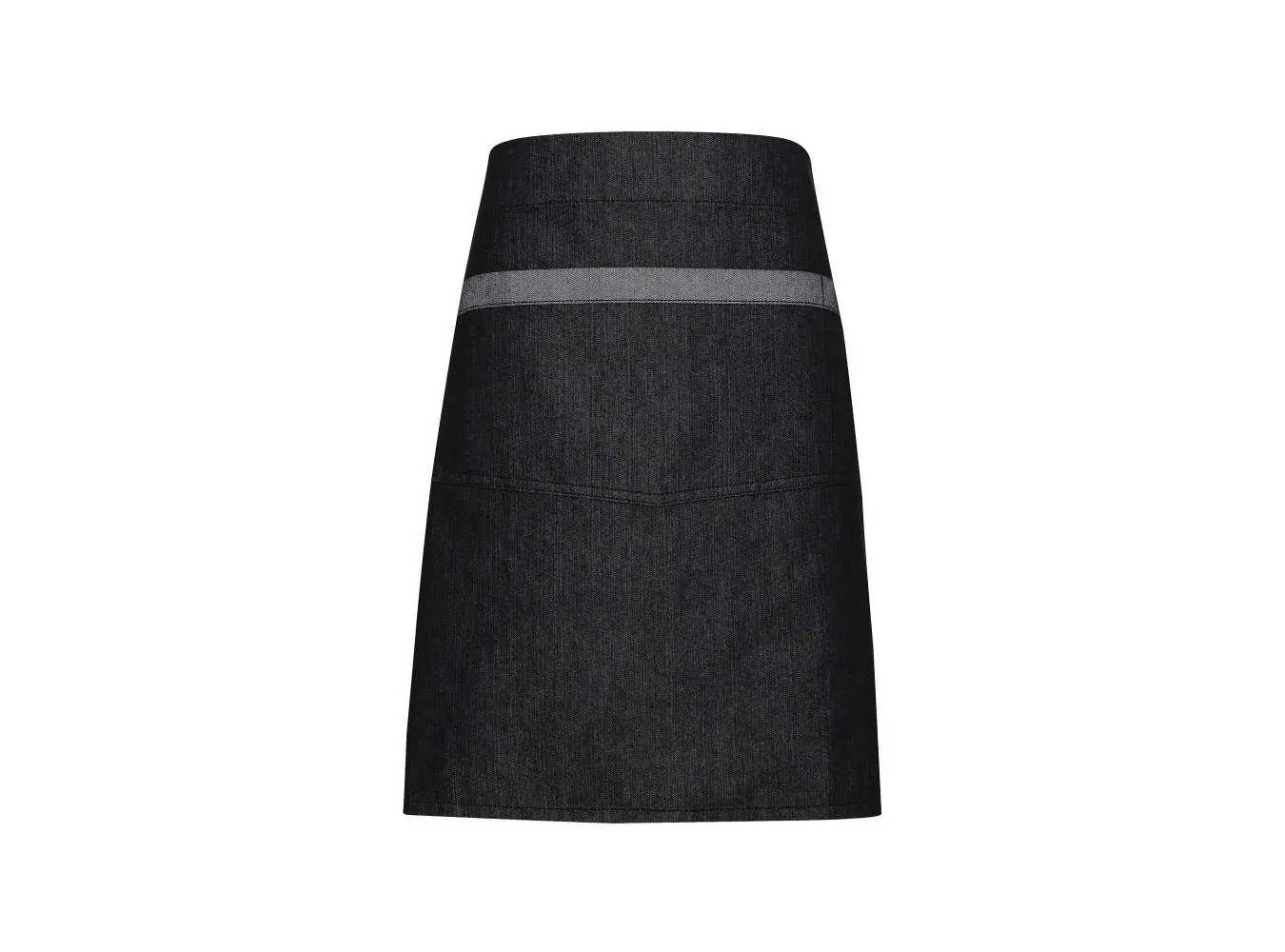 GREMBIULE DAVANTINO BLACK DENIM      N.1