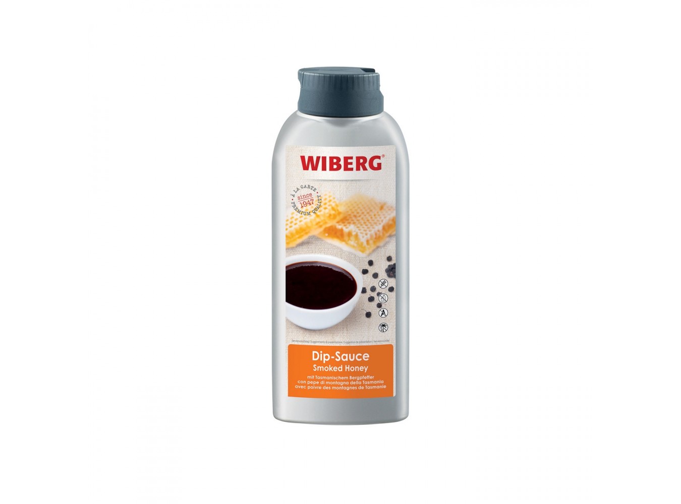 DIP-SAUCE SMOKED HONEY WIBERG   GR.850X3