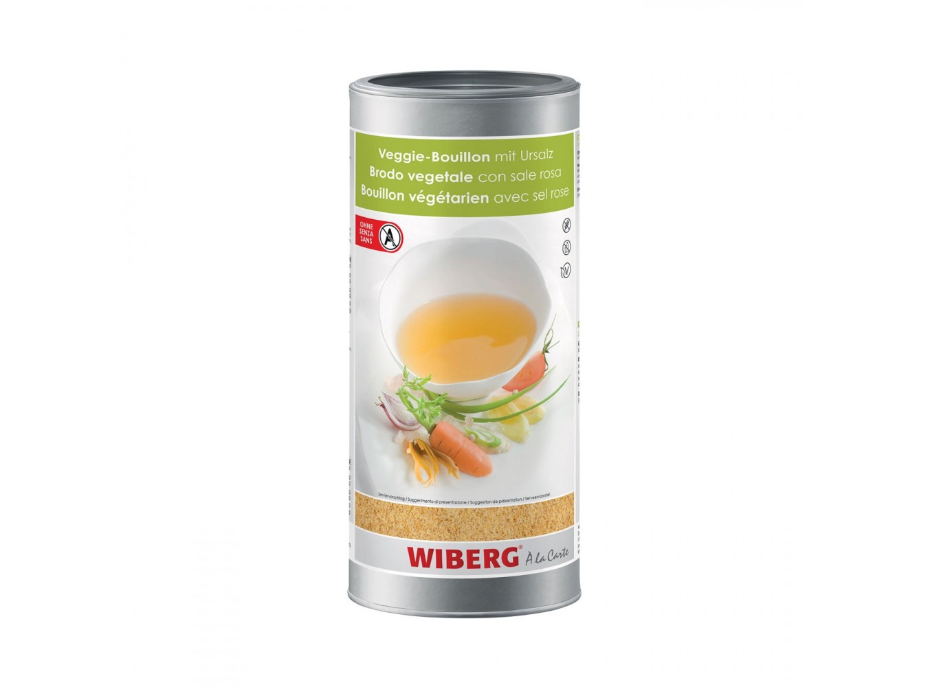 BRODO VEGETALE CON SALE WIBERG GR.1200X6