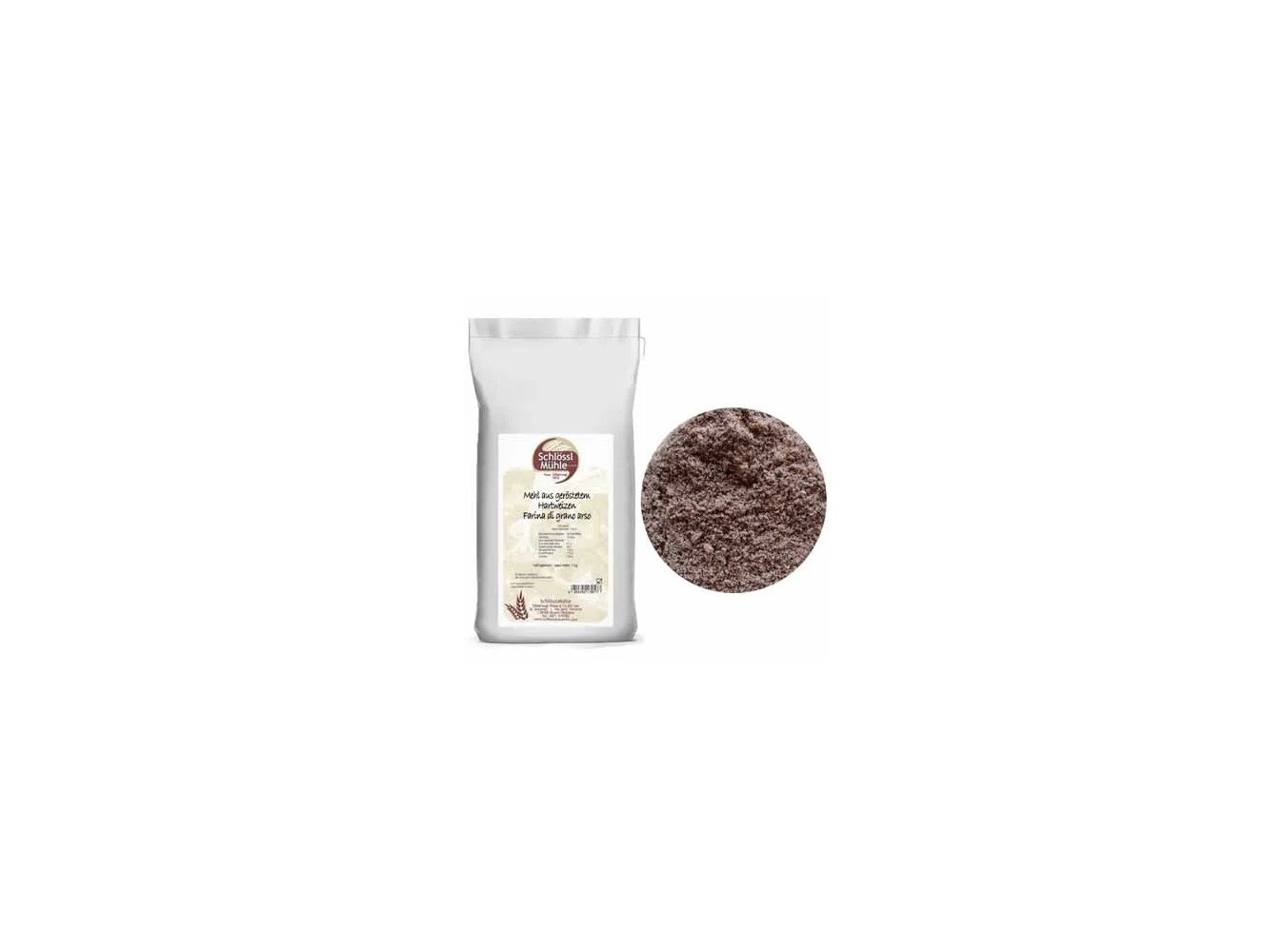FARINA  DI GRANO ARSO KG.1