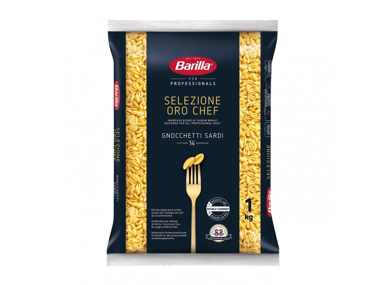 BARILLA ORO  60 GNOCCHETTI SARDI  KG.1X9