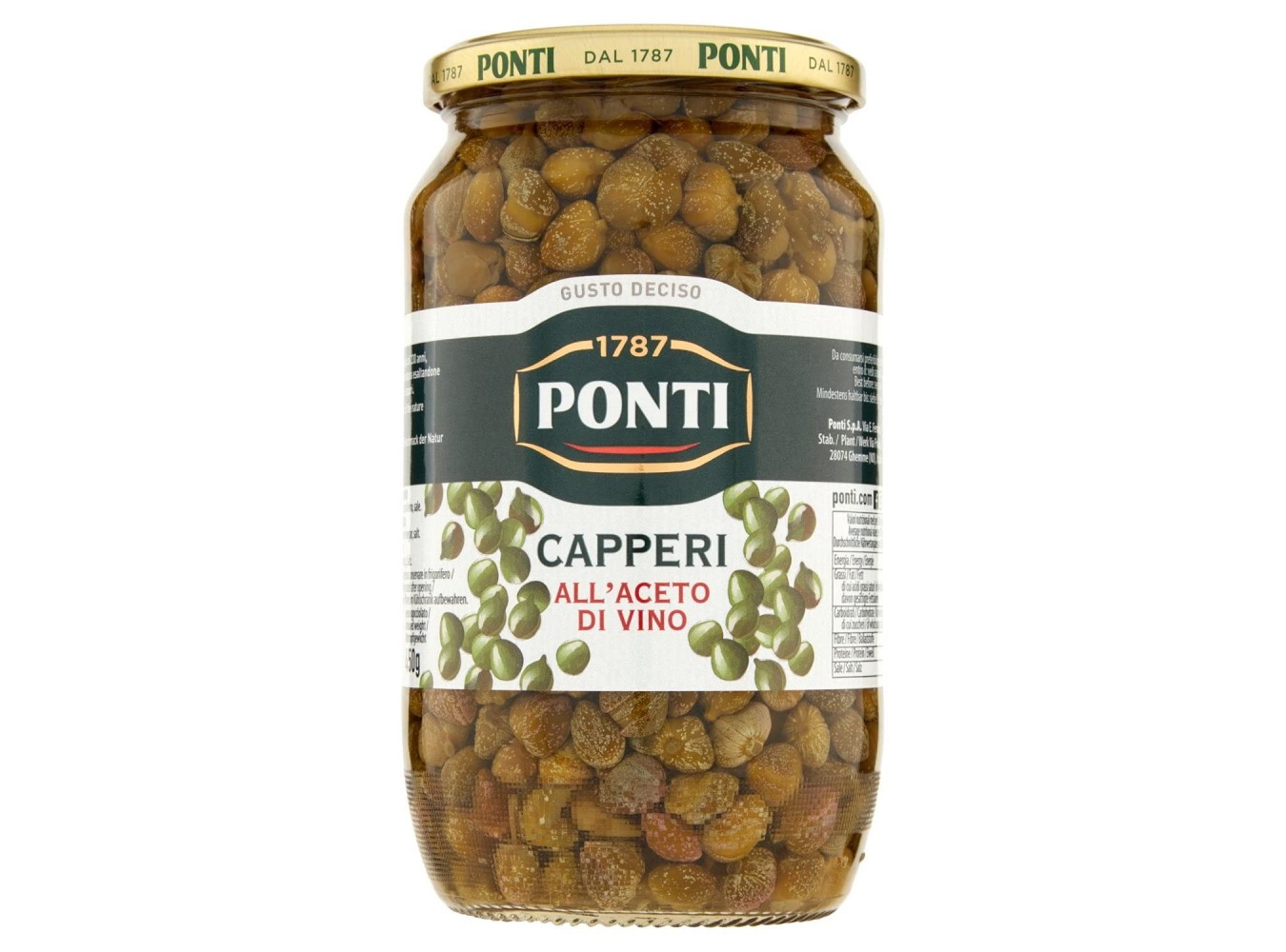 CAPPERI ACETO PONTI             GR.700X6