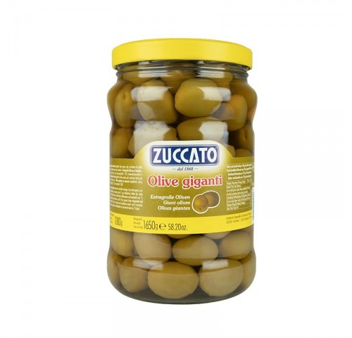 OLIVE VERDI GIGANTI ZUCCATO    KG.1,65X6