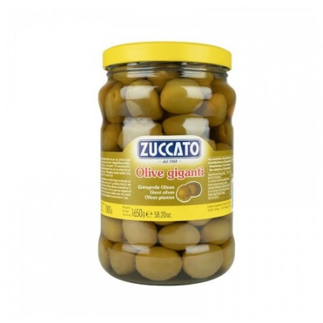 OLIVE VERDI GIGANTI ZUCCATO    KG.1,65X6