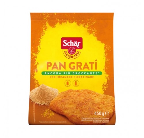 PAN GRATTATO S/G SCHAR          GR.450X4