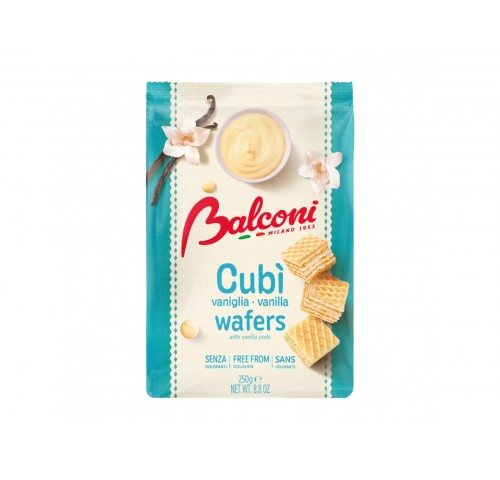 WAFERS VANIGLIA SFUSI BALCONI  GR.250X10