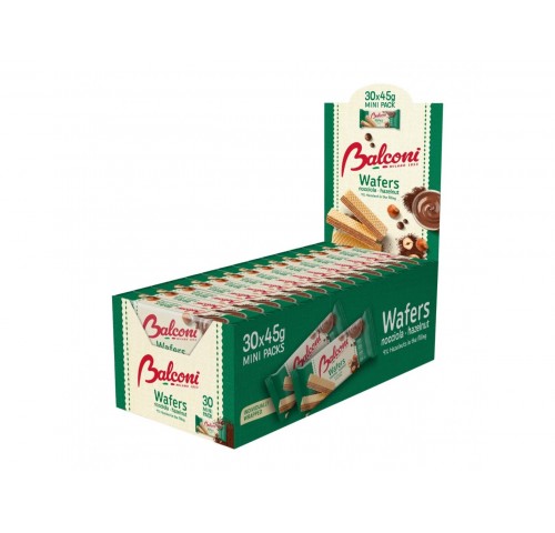 WAFERS NOCCIOLA BALCONI     GR.45X30 N.4