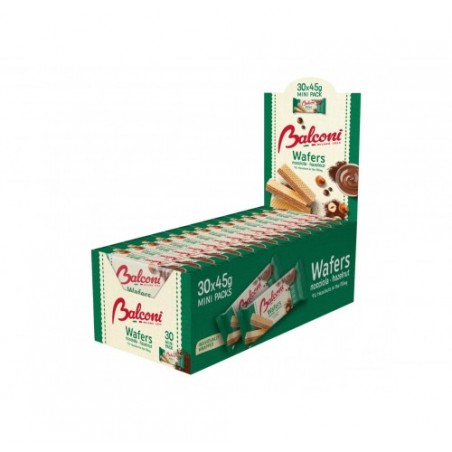 WAFERS NOCCIOLA BALCONI     GR.45X30 N.4