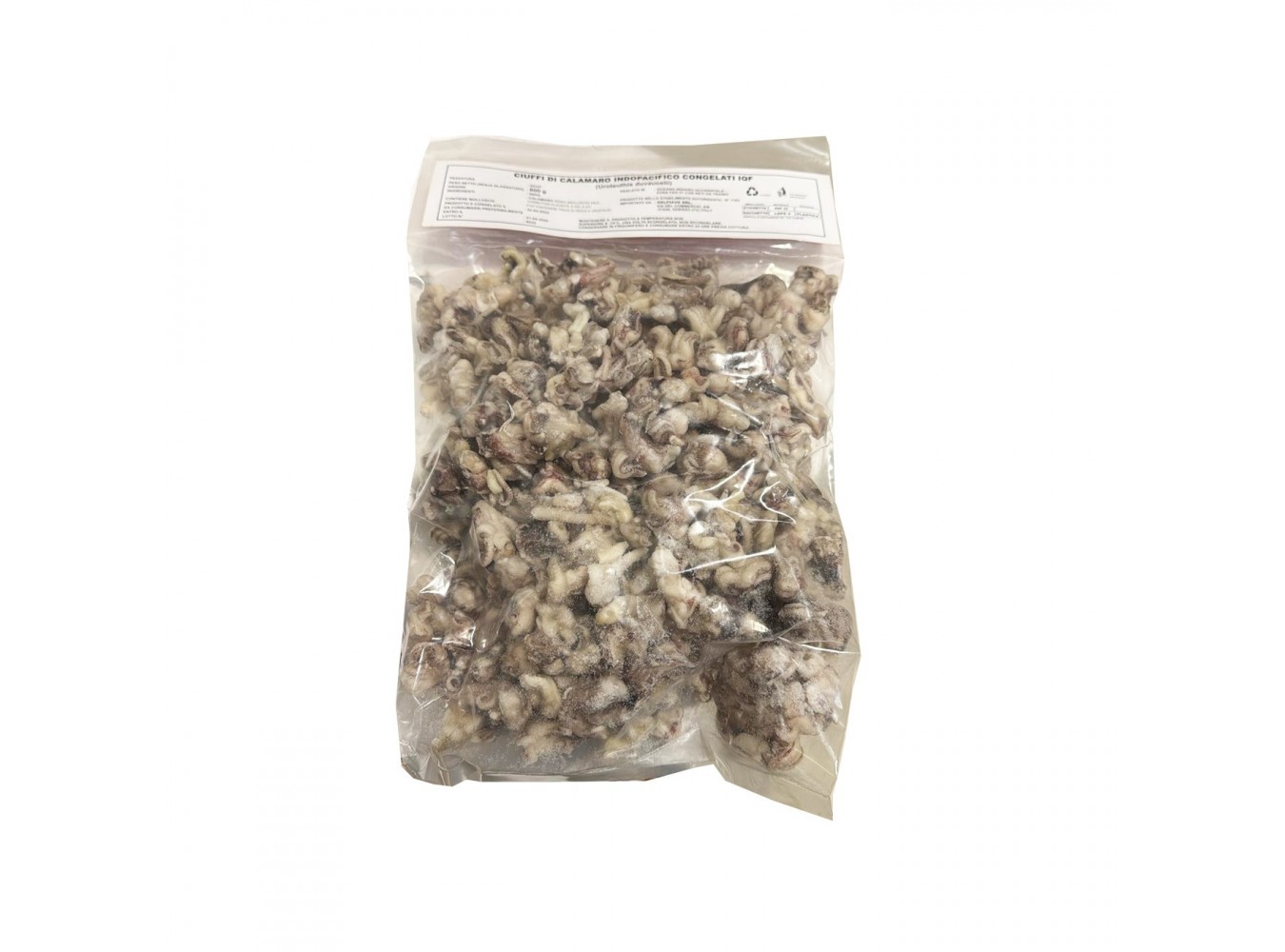 CALAMARI CIUFFI 60 UP IQF    PZ10X800GR