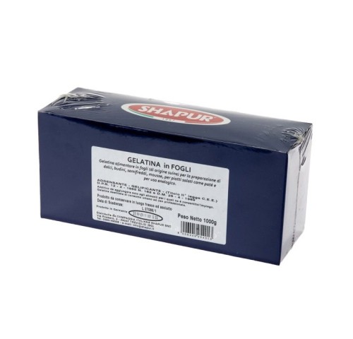 GELATINA FOGLI SHAPUR 300 FG.    KG.1X10