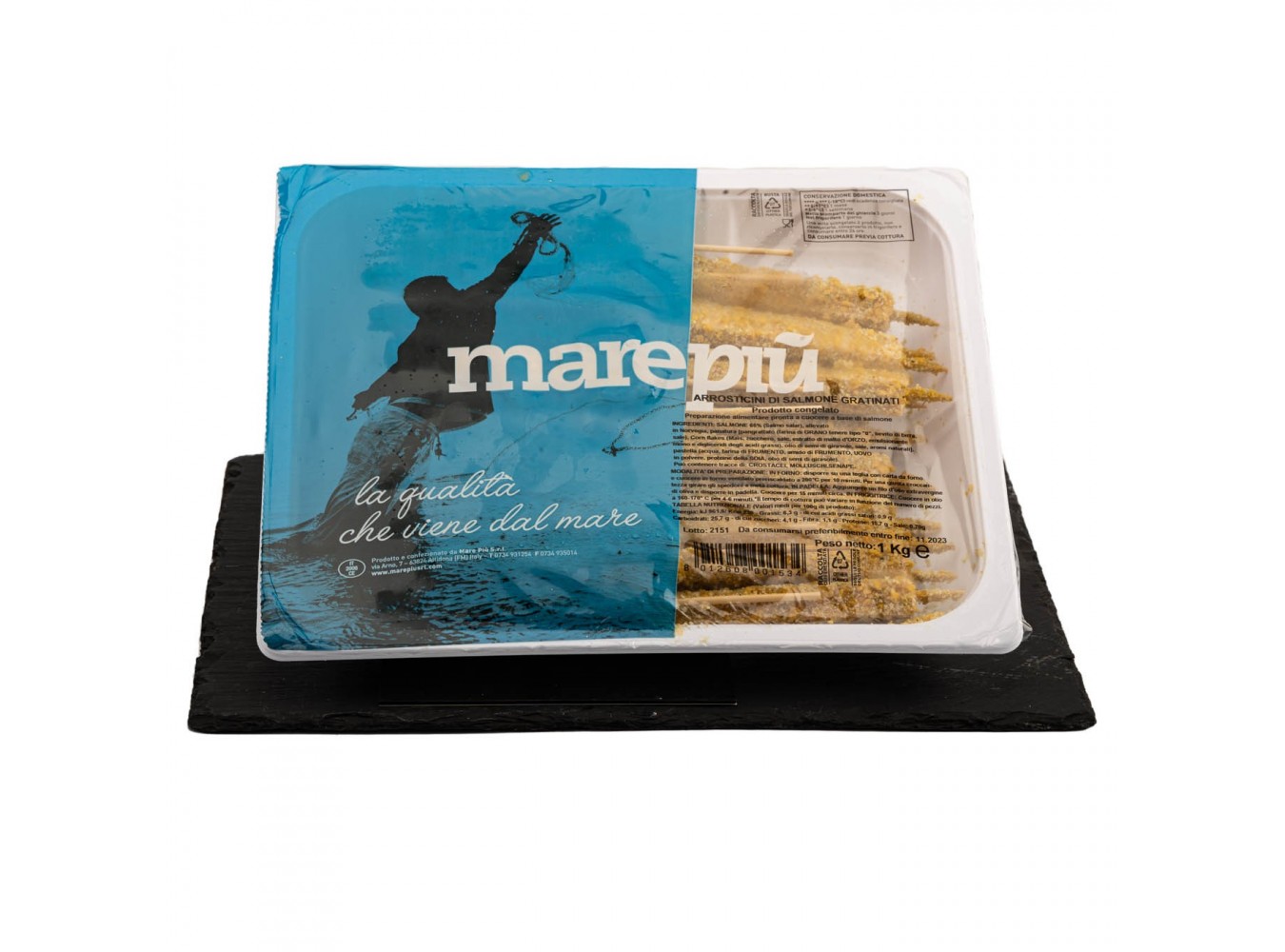 ARROSTICINI DI SALMONE GRAT.     PZ4X1KG