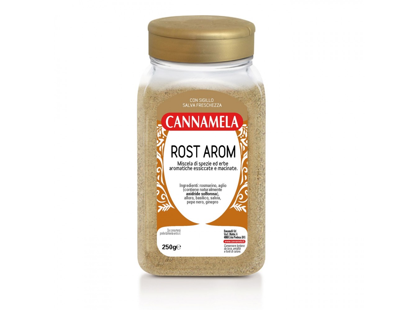 INSAPORITORE ROSTAROM CANNAMELA GR250X12