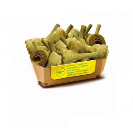 CARCIOFI  C/GAMBO OROGEL          KG.2,5