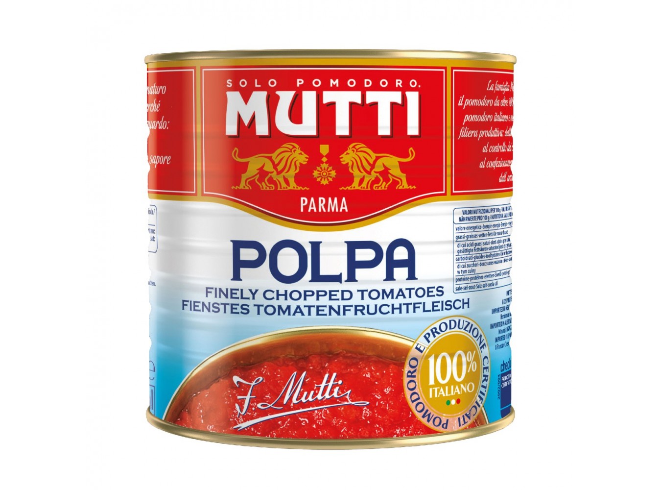 POMODORO POLPA MUTTI            KG.2,5X3